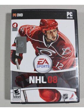 NHL 08 (PC, 2007) - Vintage EA Sports Hockey Game (CIB)